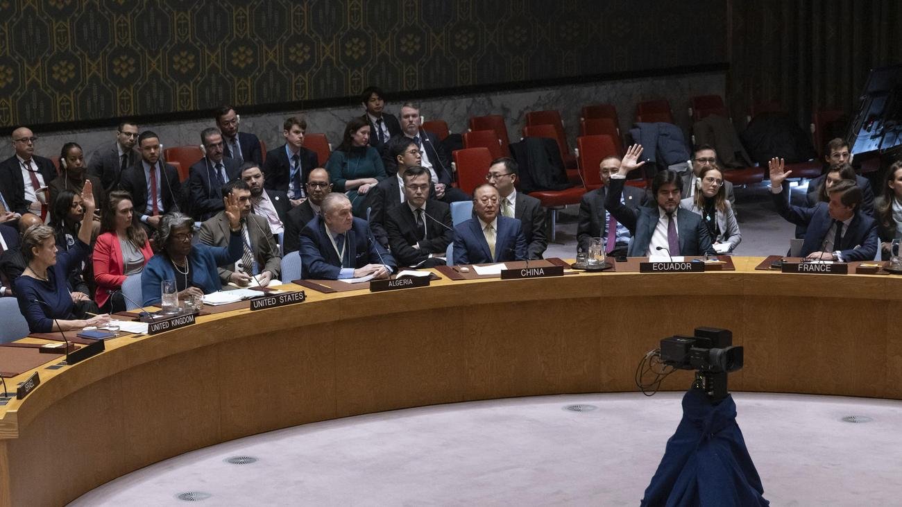 Gazakrieg: UN-Sicherheitsrat soll erneut über Forderung nach Waffenruhe abstimmen