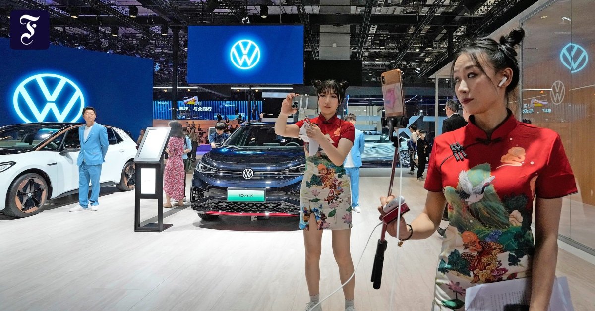 VW in China: Schicksalswoche für Volkswagen bei Automesse in Peking